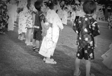 されば人間のはかなきことは 老少不定のさかいなれば